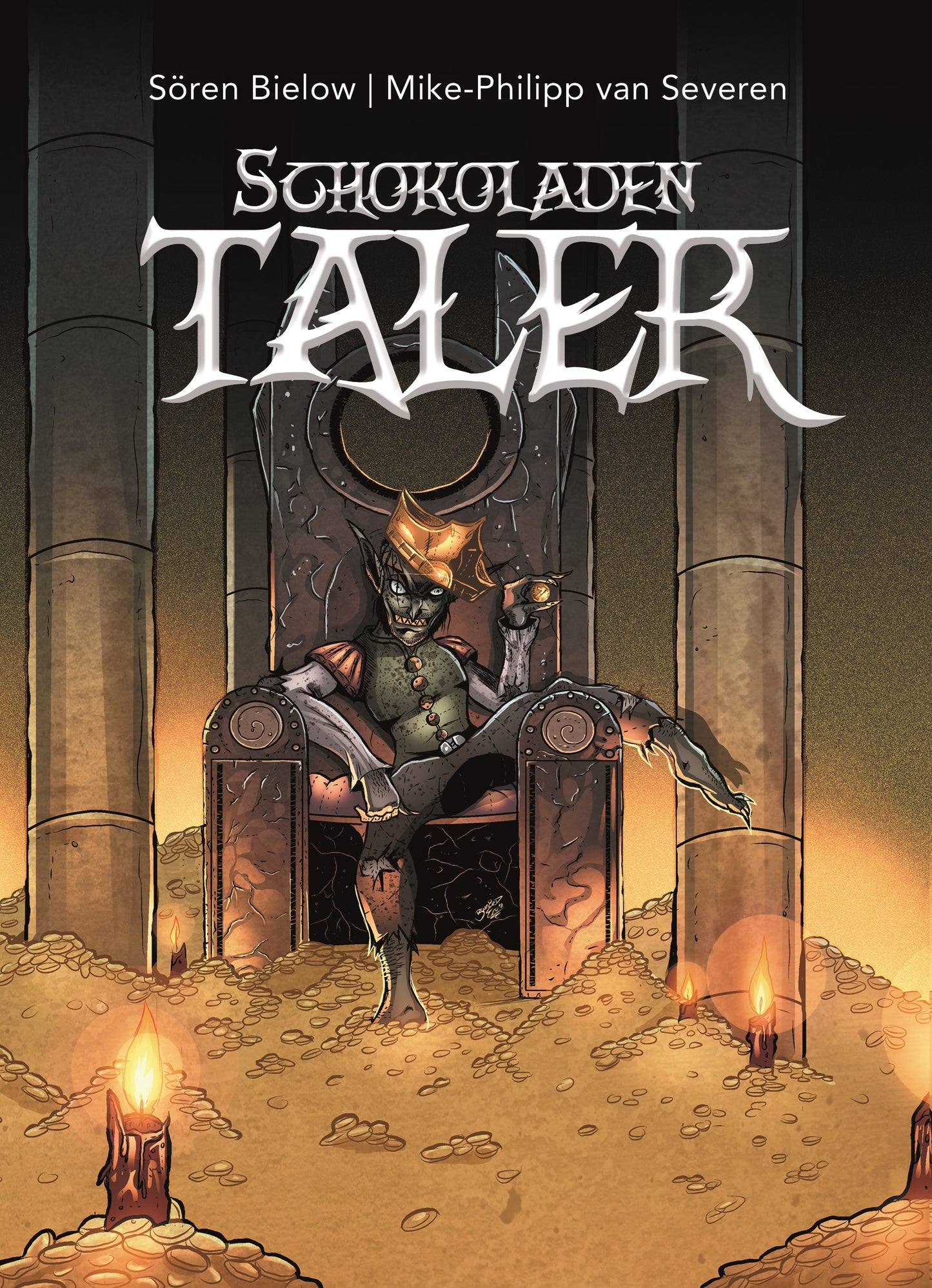 Fantasyroman "Schokoladentaler" von Sören Bielow & Mike-Philipp van Severen